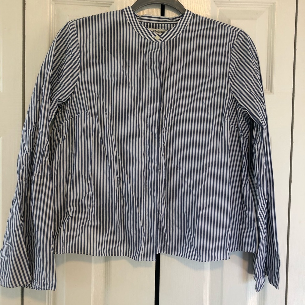 Madewell Striped Button up